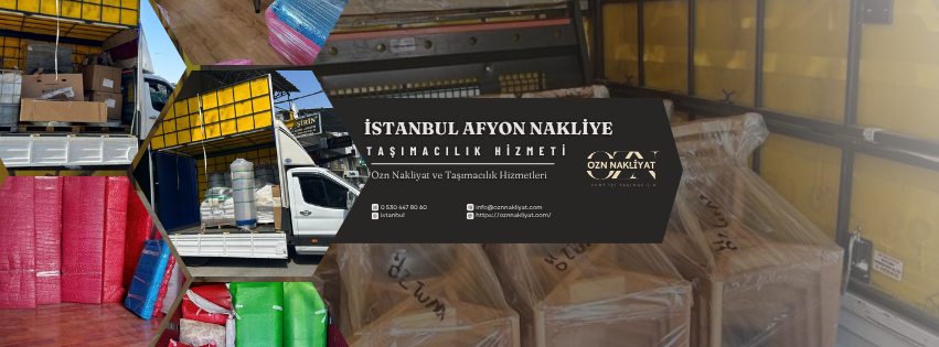İstanbul Afyon nakliye hizmetlerinde profesyonel şehirler arası taşımacılık
