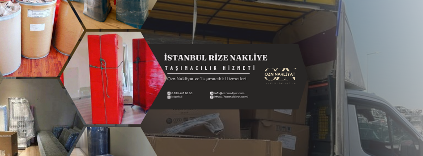 İstanbul Rize nakliye hizmetlerinde profesyonel şehirler arası taşımacılık