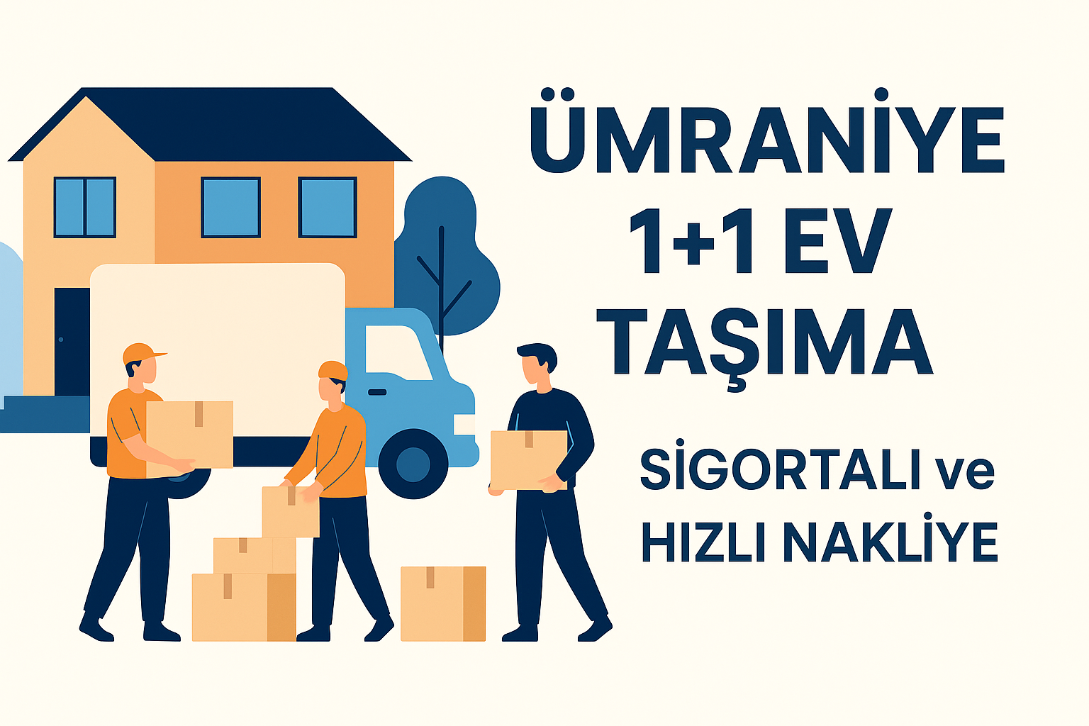 Ümraniye 1+1 Ev Taşıma